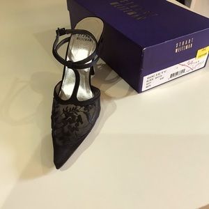Stuart Weitzman black evening shoe